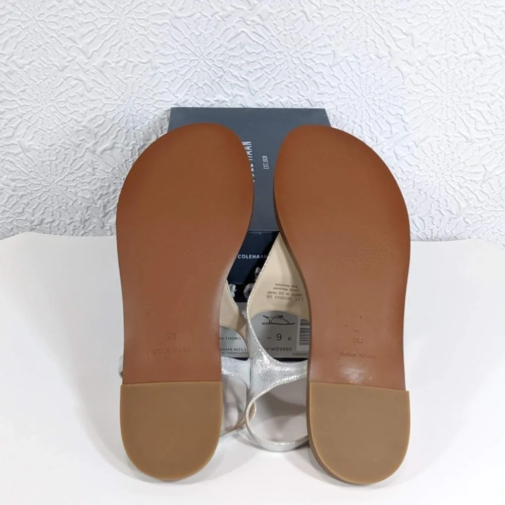 Cole Haan silver shimmer